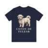 Coton de Tulear Shirt, Vintage Dog Sketch Tee, Dog Lover Gift