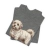 Coton de Tulear Shirt, Vintage Dog Sketch Tee, Dog Lover Gift