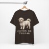 Coton de Tulear Shirt, Vintage Dog Sketch Tee, Dog Lover Gift