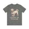 Coton de Tulear Shirt, Vintage Dog Sketch Tee, Dog Lover Gift