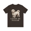 Coton de Tulear Shirt, Vintage Dog Sketch Tee, Dog Lover Gift