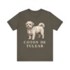 Coton de Tulear Shirt, Vintage Dog Sketch Tee, Dog Lover Gift