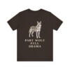 Czechoslovakian Vlciak Humor Shirt, Vintage Dog Sketch Tee, Dog Humor Gift