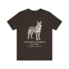 Czechoslovakian Vlciak Latin Shirt, Vintage Dog Sketch Tee, Dog Latin Gift