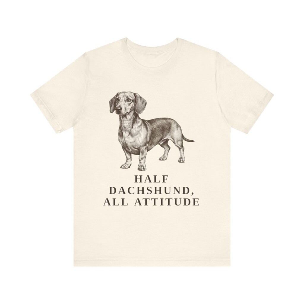 Dachshund Mix Humor Shirt, Vintage Dog Sketch Tee, Dog Humor Gift Dachshund Mix Humor Shirt, Vintage Dog Sketch Tee, Dog Humor Gift