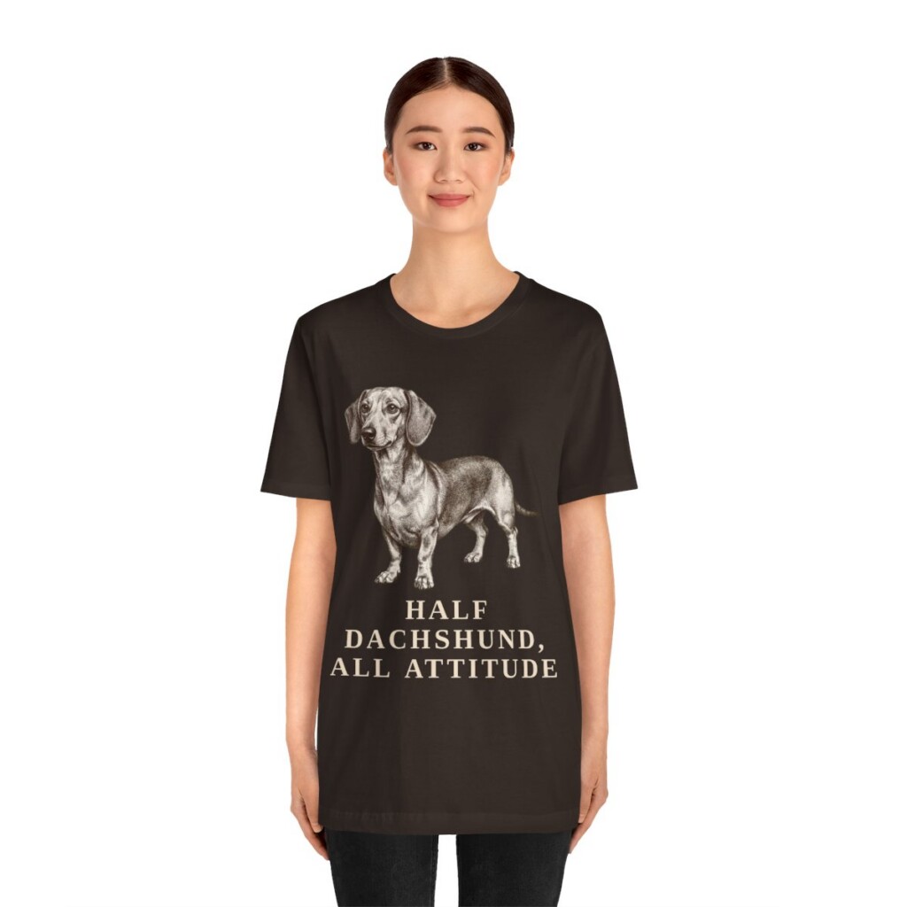 Dachshund Mix Humor Shirt, Vintage Dog Sketch Tee, Dog Humor Gift Dachshund Mix Humor Shirt, Vintage Dog Sketch Tee, Dog Humor Gift