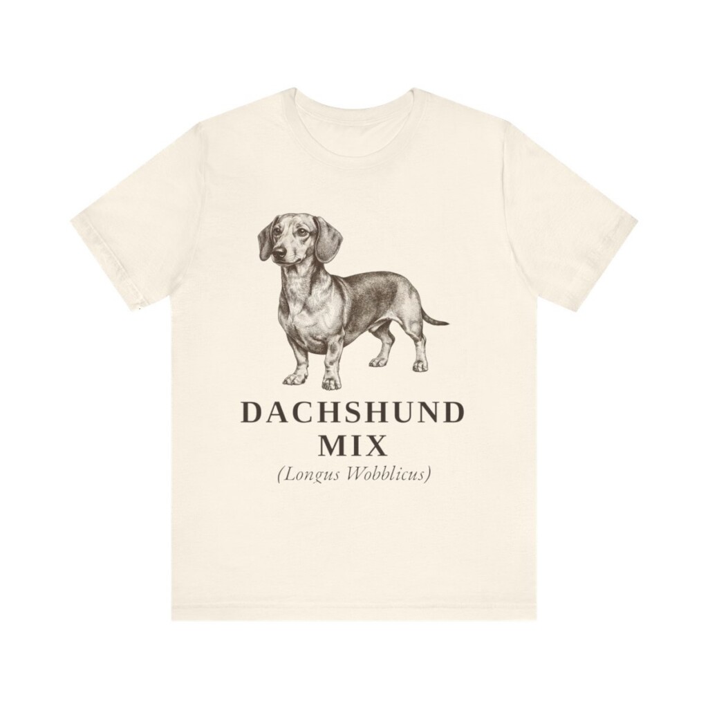 Dachshund Mix Latin Shirt, Vintage Dog Sketch Tee, Dog Latin Gift Dachshund Mix Latin Shirt, Vintage Dog Sketch Tee, Dog Latin Gift