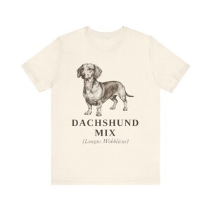 Dachshund Mix Latin Shirt, Vintage Dog Sketch Tee, Dog Latin Gift