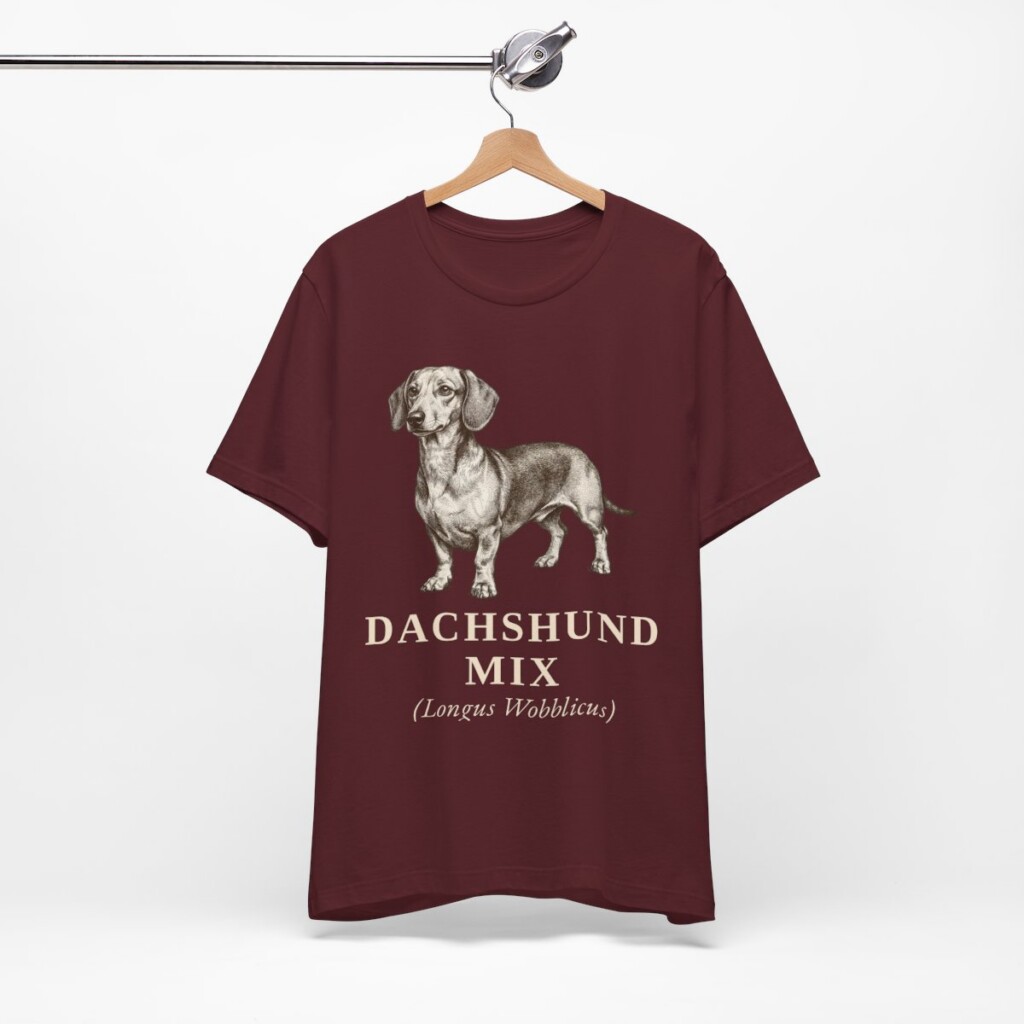 Dachshund Mix Latin Shirt, Vintage Dog Sketch Tee, Dog Latin Gift Dachshund Mix Latin Shirt, Vintage Dog Sketch Tee, Dog Latin Gift