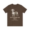 Dachshund Mix Latin Shirt, Vintage Dog Sketch Tee, Dog Latin Gift Dachshund Mix Latin Shirt, Vintage Dog Sketch Tee, Dog Latin Gift