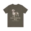 Dachshund Mix Latin Shirt, Vintage Dog Sketch Tee, Dog Latin Gift Dachshund Mix Latin Shirt, Vintage Dog Sketch Tee, Dog Latin Gift