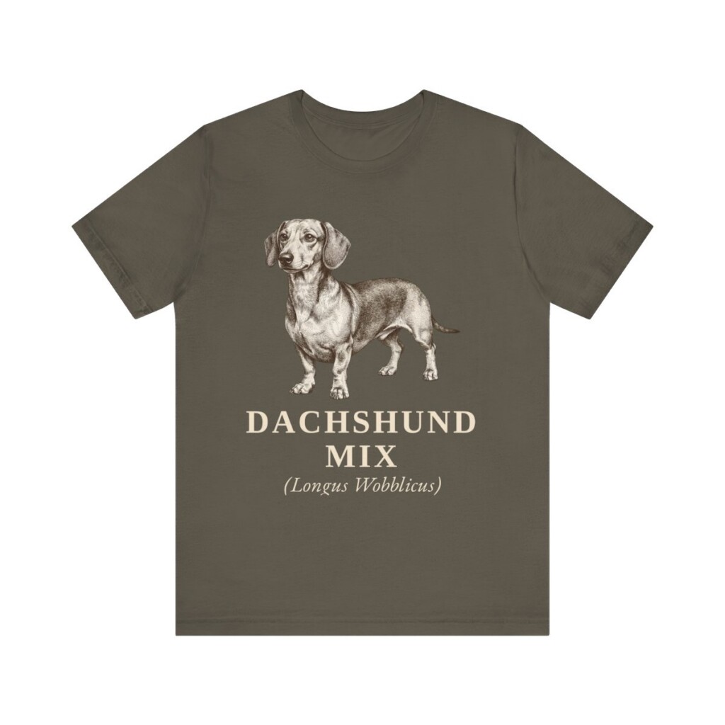 Dachshund Mix Latin Shirt, Vintage Dog Sketch Tee, Dog Latin Gift Dachshund Mix Latin Shirt, Vintage Dog Sketch Tee, Dog Latin Gift