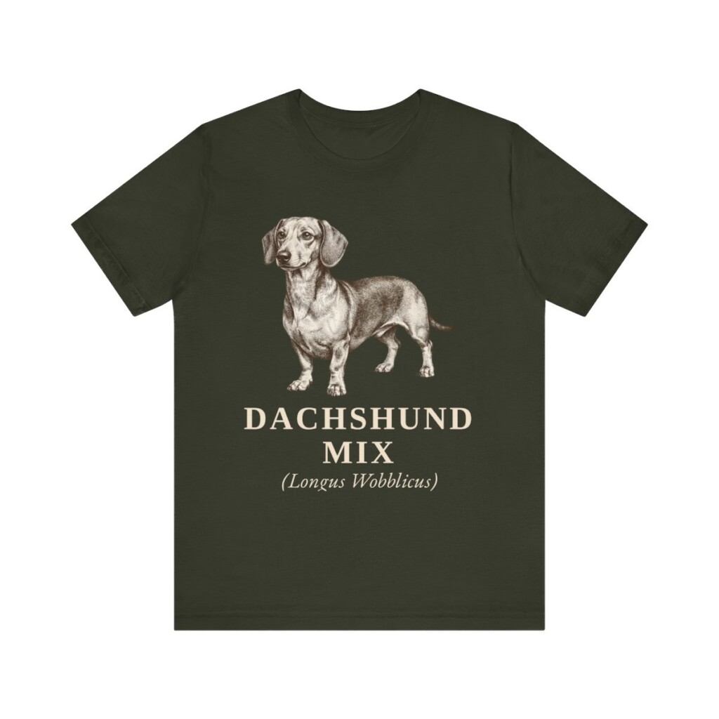 Dachshund Mix Latin Shirt, Vintage Dog Sketch Tee, Dog Latin Gift Dachshund Mix Latin Shirt, Vintage Dog Sketch Tee, Dog Latin Gift