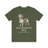 Dachshund Mix Latin Shirt, Vintage Dog Sketch Tee, Dog Latin Gift Dachshund Mix Latin Shirt, Vintage Dog Sketch Tee, Dog Latin Gift