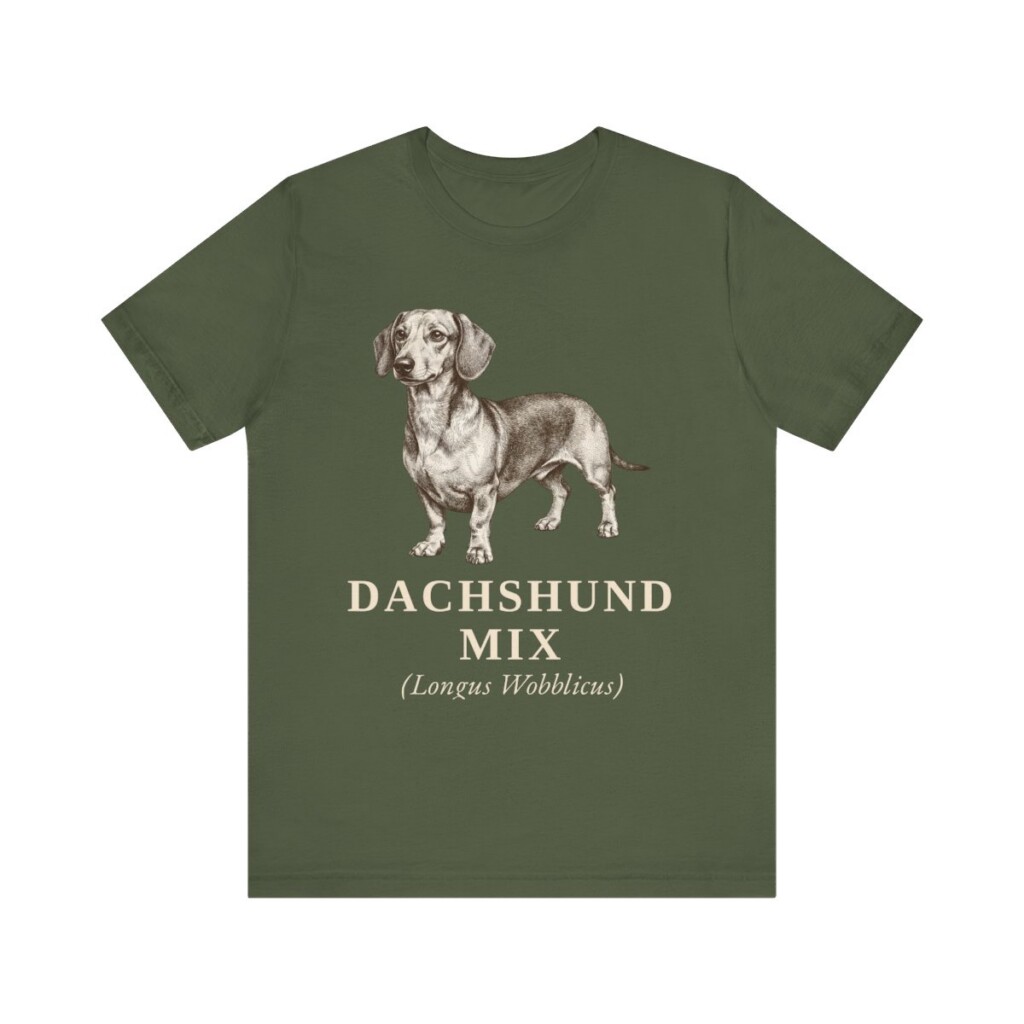 Dachshund Mix Latin Shirt, Vintage Dog Sketch Tee, Dog Latin Gift Dachshund Mix Latin Shirt, Vintage Dog Sketch Tee, Dog Latin Gift