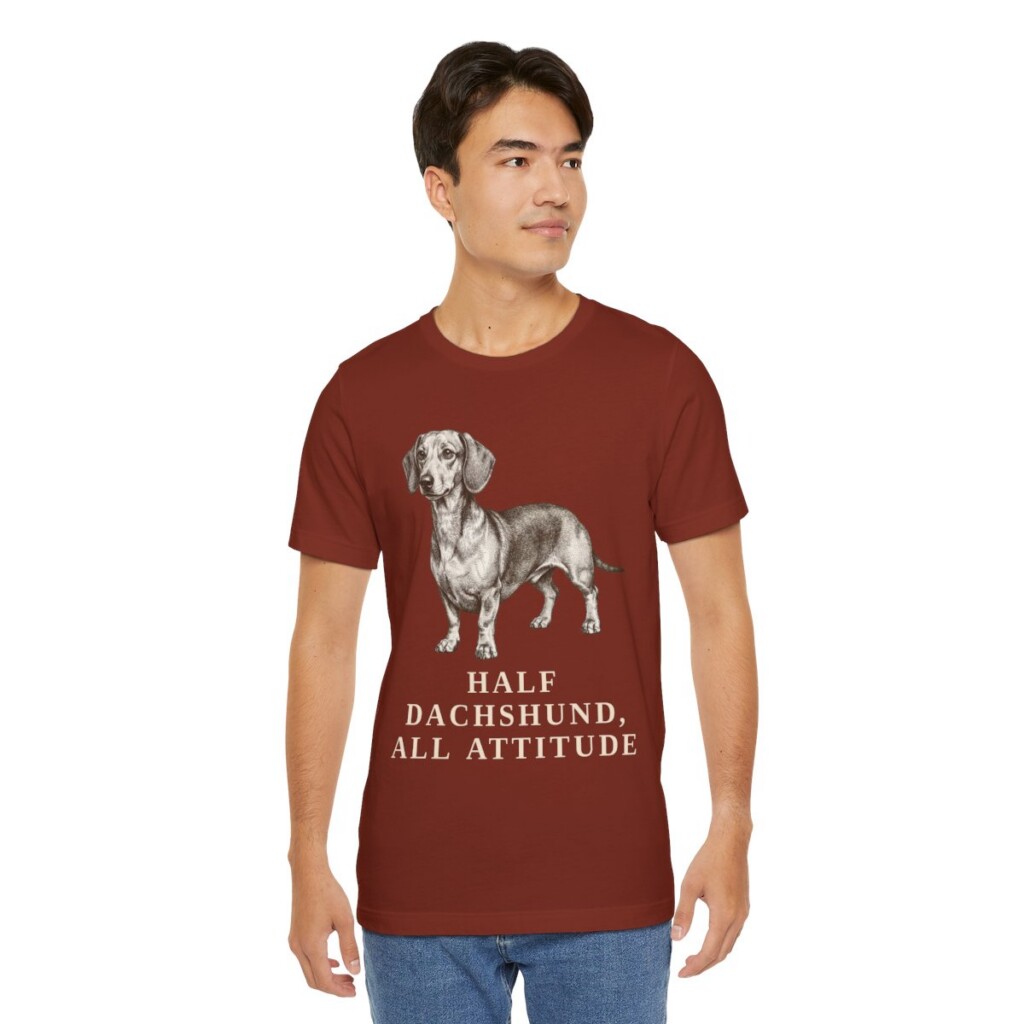 Dachshund Mix Humor Shirt, Vintage Dog Sketch Tee, Dog Humor Gift Dachshund Mix Humor Shirt, Vintage Dog Sketch Tee, Dog Humor Gift