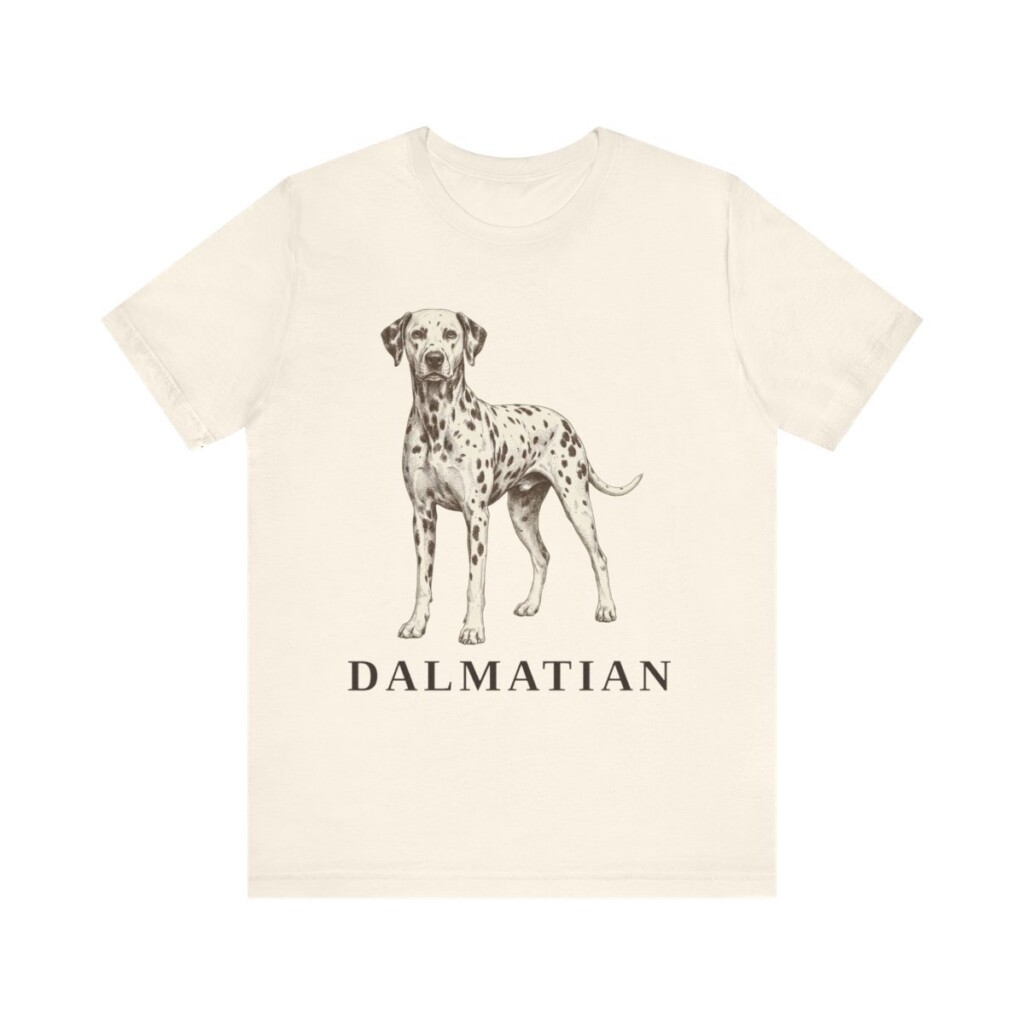 Dalmatian Lover Shirt, Vintage Dog Sketch Tee, Dog Lover Gift Dalmatian Lover Shirt, Vintage Dog Sketch Tee, Dog Lover Gift