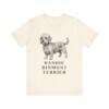 Dandie Dinmont Terrier Lover Shirt, Vintage Dog Sketch Tee, Dog Lover Gift