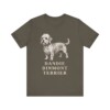 Dandie Dinmont Terrier Lover Shirt, Vintage Dog Sketch Tee, Dog Lover Gift