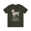 Dandie Dinmont Terrier Lover Shirt, Vintage Dog Sketch Tee, Dog Lover Gift