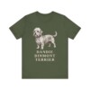 Dandie Dinmont Terrier Lover Shirt, Vintage Dog Sketch Tee, Dog Lover Gift