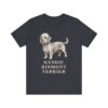 Dandie Dinmont Terrier Lover Shirt, Vintage Dog Sketch Tee, Dog Lover Gift