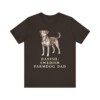Danish-Swedish Farmdog Dad Shirt, Vintage Dog Sketch Tee, Dog Dad Gift
