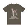 Danish-Swedish Farmdog Dad Shirt, Vintage Dog Sketch Tee, Dog Dad Gift