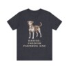 Danish-Swedish Farmdog Dad Shirt, Vintage Dog Sketch Tee, Dog Dad Gift