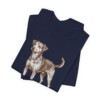 Danish-Swedish Farmdog Dad Shirt, Vintage Dog Sketch Tee, Dog Dad Gift