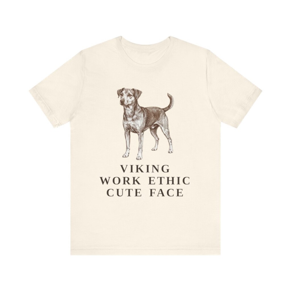 Danish-Swedish Farmdog Humor Shirt, Vintage Dog Sketch Tee, Dog Humor Gift