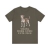 Danish-Swedish Farmdog Humor Shirt, Vintage Dog Sketch Tee, Dog Humor Gift