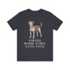 Danish-Swedish Farmdog Humor Shirt, Vintage Dog Sketch Tee, Dog Humor Gift