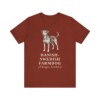 Danish-Swedish Farmdog Latin Shirt, Vintage Dog Sketch Tee, Dog Latin Gift