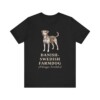 Danish-Swedish Farmdog Latin Shirt, Vintage Dog Sketch Tee, Dog Latin Gift