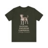 Danish-Swedish Farmdog Latin Shirt, Vintage Dog Sketch Tee, Dog Latin Gift