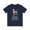 Danish-Swedish Farmdog Latin Shirt, Vintage Dog Sketch Tee, Dog Latin Gift
