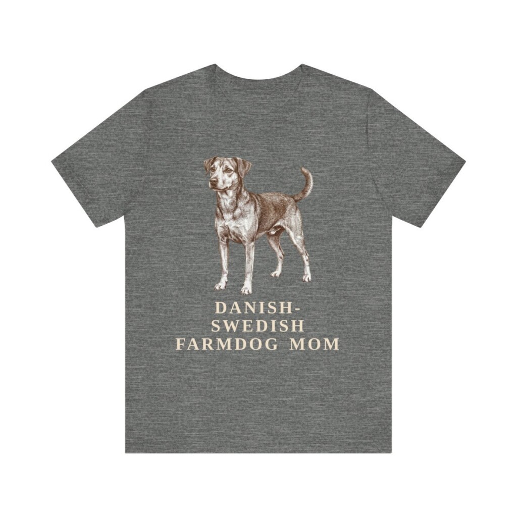 Danish-Swedish Farmdog Mom Shirt, Vintage Dog Sketch Tee, Dog Mom Gift Danish-Swedish Farmdog Mom Shirt, Vintage Dog Sketch Tee, Dog Mom Gift