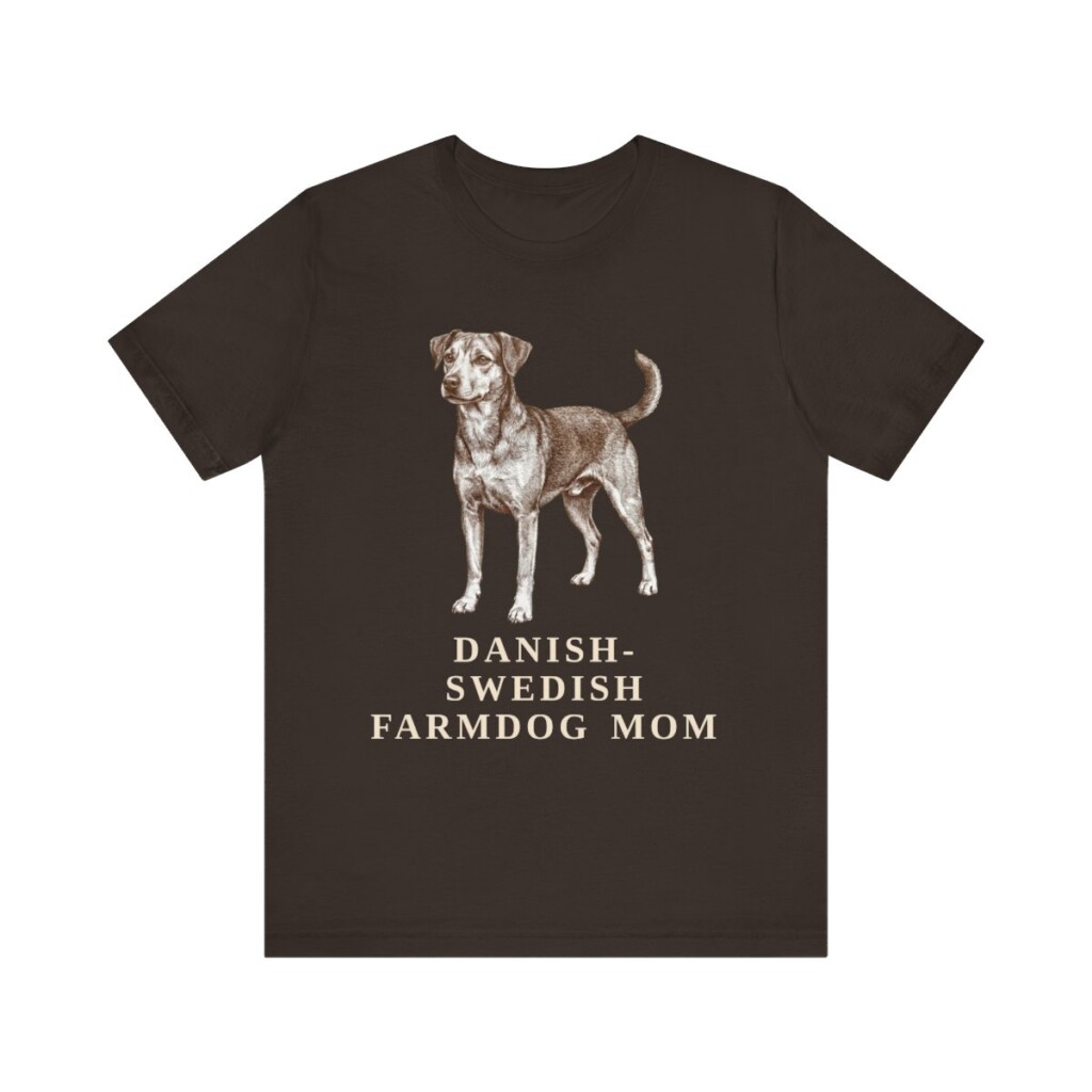 Danish-Swedish Farmdog Mom Shirt, Vintage Dog Sketch Tee, Dog Mom Gift Danish-Swedish Farmdog Mom Shirt, Vintage Dog Sketch Tee, Dog Mom Gift