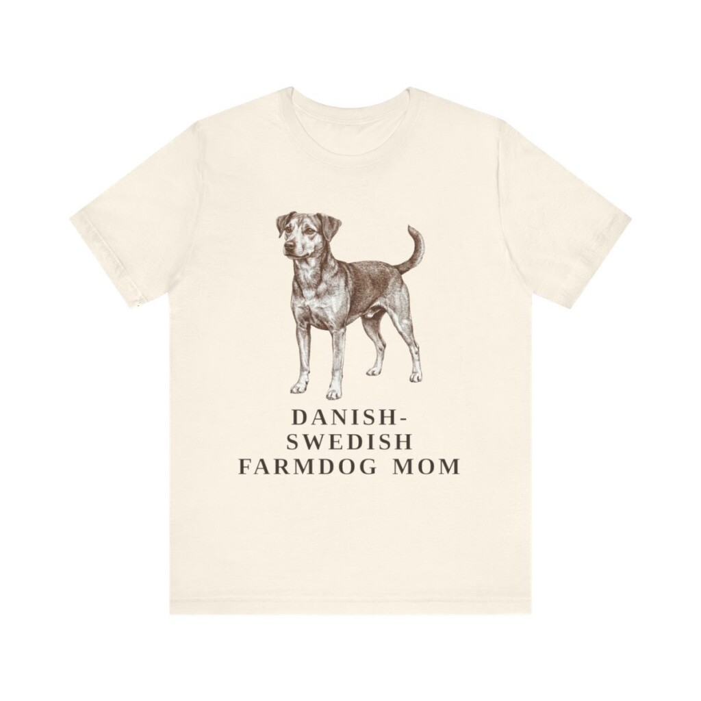 Danish-Swedish Farmdog Mom Shirt, Vintage Dog Sketch Tee, Dog Mom Gift Danish-Swedish Farmdog Mom Shirt, Vintage Dog Sketch Tee, Dog Mom Gift
