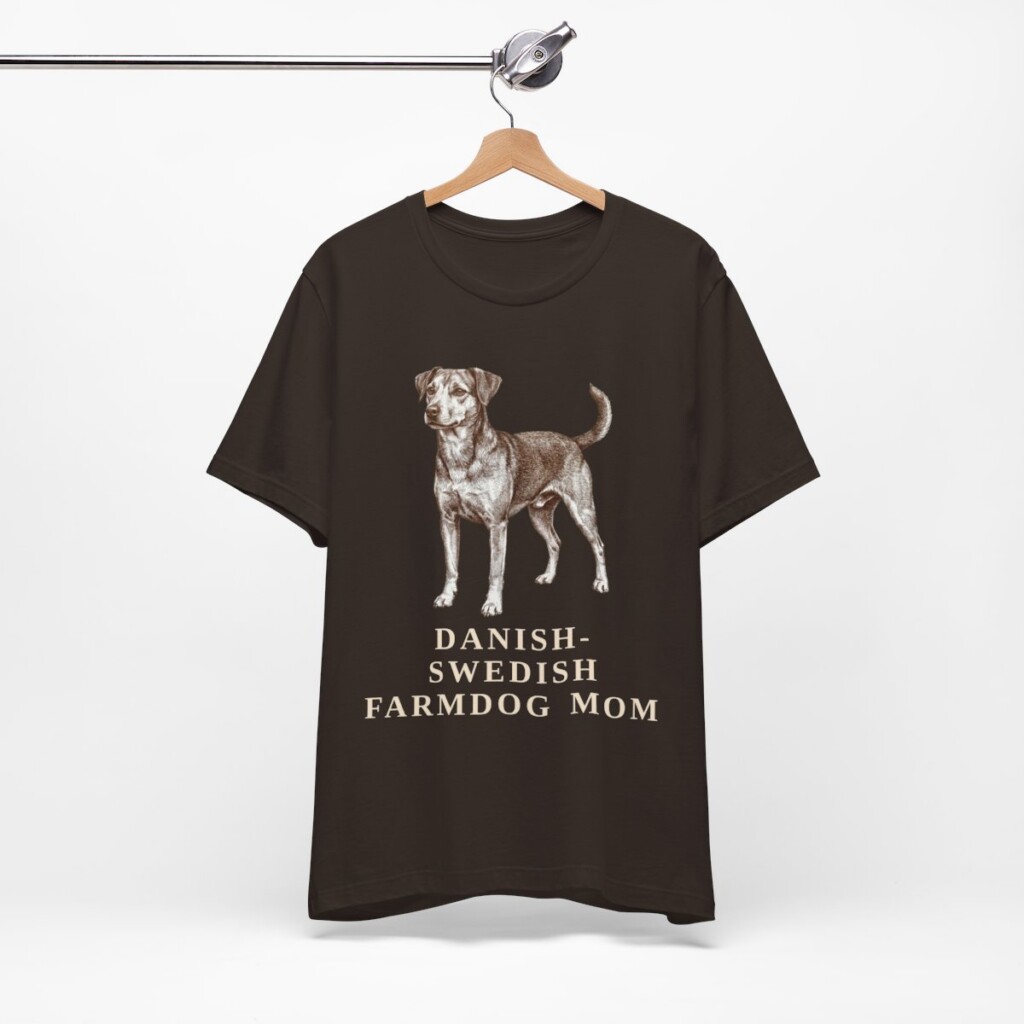 Danish-Swedish Farmdog Mom Shirt, Vintage Dog Sketch Tee, Dog Mom Gift Danish-Swedish Farmdog Mom Shirt, Vintage Dog Sketch Tee, Dog Mom Gift