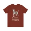 Danish-Swedish Farmdog Shirt, Vintage Dog Sketch Tee, Dog Lover Gift
