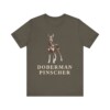 Doberman Pinscher Lover Shirt, Vintage Dog Sketch Tee, Dog Lover Gift Doberman Pinscher Lover Shirt, Vintage Dog Sketch Tee, Dog Lover Gift