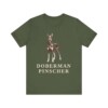 Doberman Pinscher Lover Shirt, Vintage Dog Sketch Tee, Dog Lover Gift Doberman Pinscher Lover Shirt, Vintage Dog Sketch Tee, Dog Lover Gift