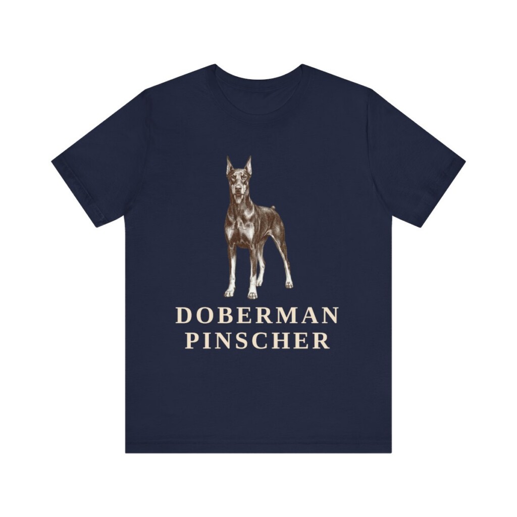 Doberman Pinscher Lover Shirt, Vintage Dog Sketch Tee, Dog Lover Gift Doberman Pinscher Lover Shirt, Vintage Dog Sketch Tee, Dog Lover Gift