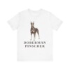 Doberman Pinscher Lover Shirt, Vintage Dog Sketch Tee, Dog Lover Gift Doberman Pinscher Lover Shirt, Vintage Dog Sketch Tee, Dog Lover Gift