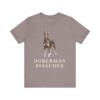 Doberman Pinscher Lover Shirt, Vintage Dog Sketch Tee, Dog Lover Gift Doberman Pinscher Lover Shirt, Vintage Dog Sketch Tee, Dog Lover Gift