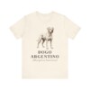 Dogo Argentino Latin Shirt, Vintage Dog Sketch Tee, Dog Latin Gift Dogo Argentino Latin Shirt, Vintage Dog Sketch Tee, Dog Latin Gift