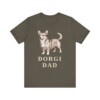 Dorgi Dad Shirt, Vintage Dog Sketch Tee, Dog Dad Gift