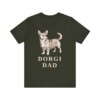 Dorgi Dad Shirt, Vintage Dog Sketch Tee, Dog Dad Gift